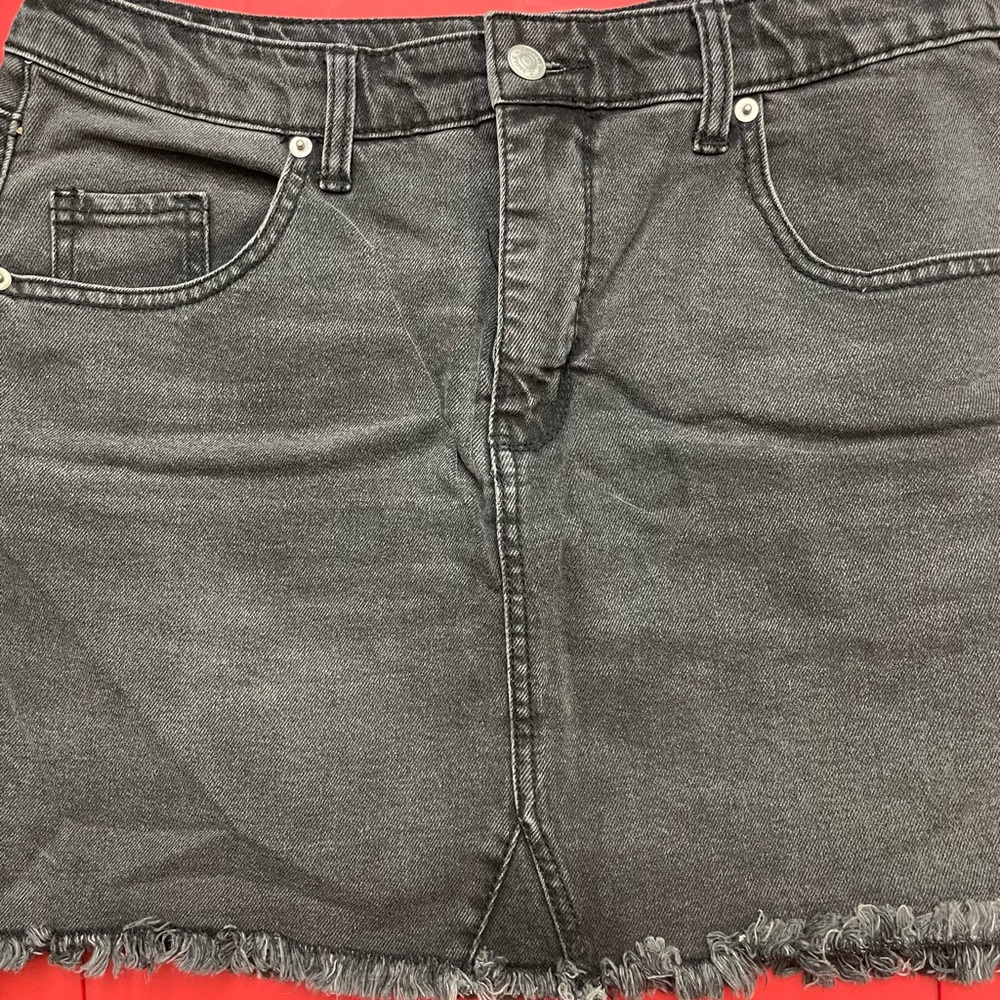 Wild fable short Jean skirt